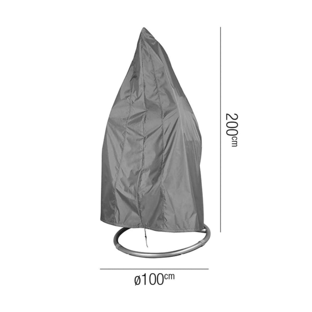 Pacific Lifestyle Hanging Chair Aerocover Round 100x200cm high