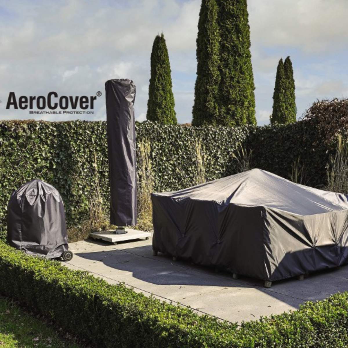 Pacific Lifestyle Free Arm Parasol Aerocover 250 x 55/60
