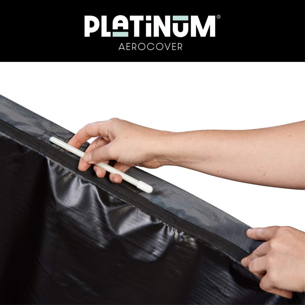 Beau&Co Free Arm Parasol Aerocover 240 x 68cm