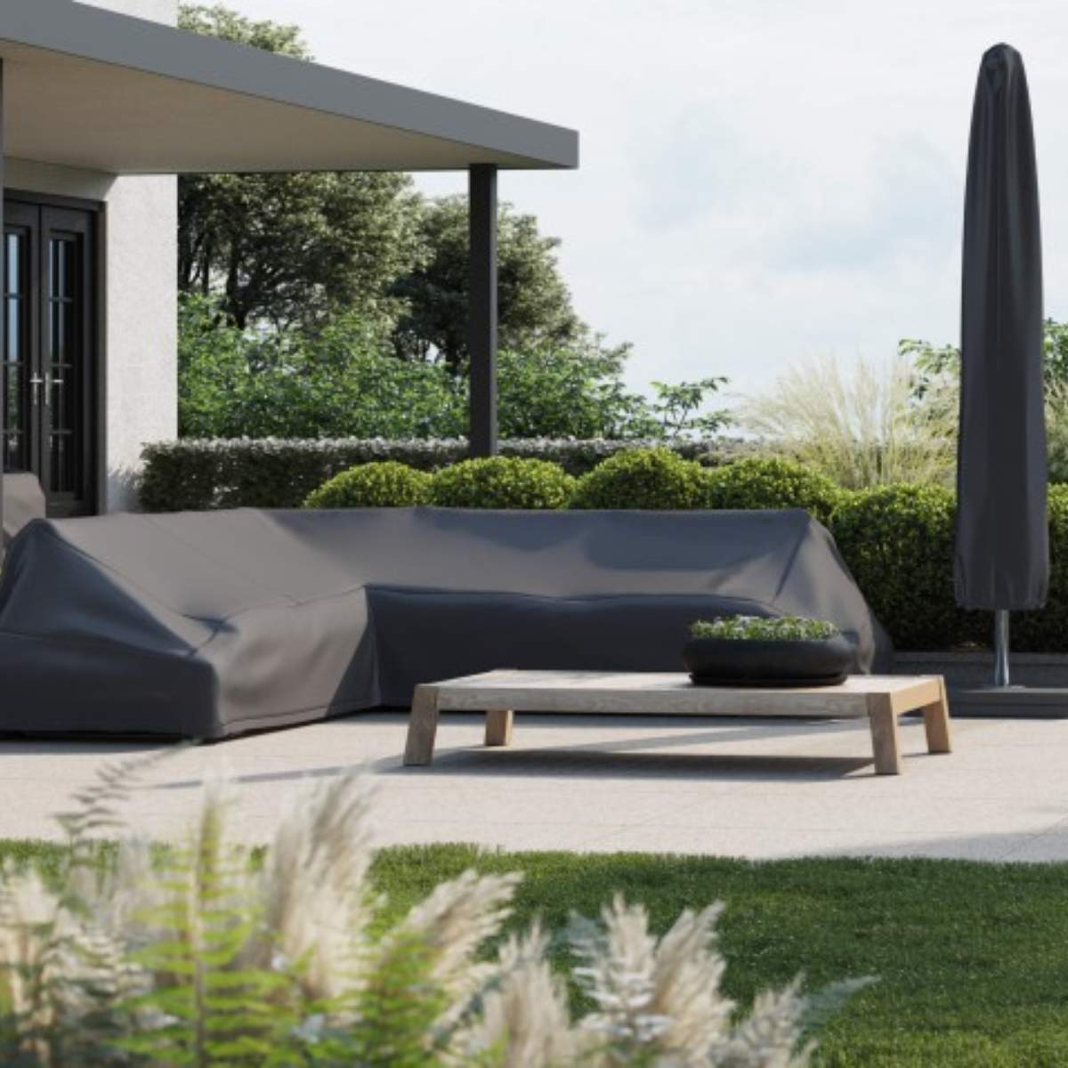 Pacific Lifestyle Parasol Aerocover 165 x 25/35cm
