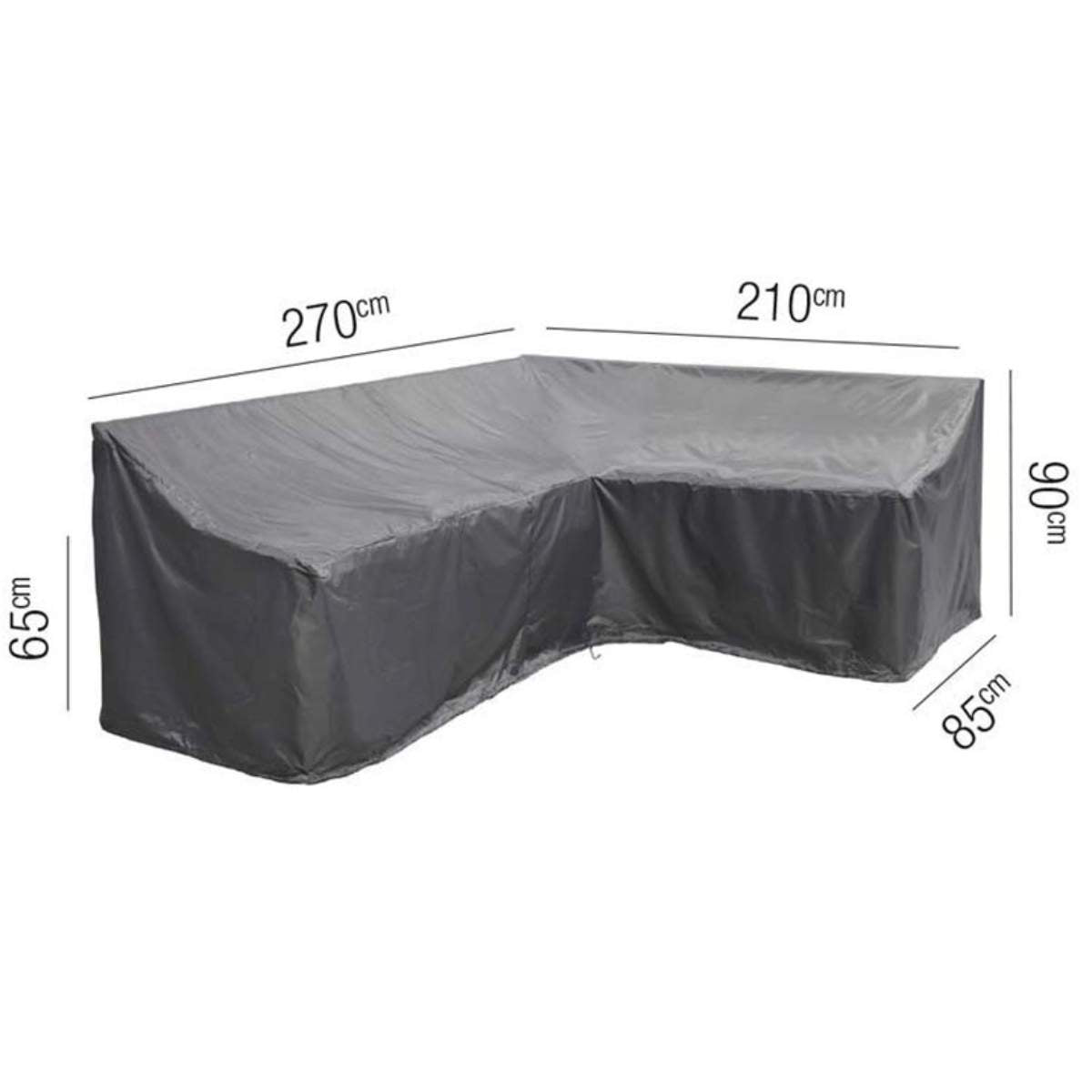 Beau&Co Outdoor Seating Set Aerocover Long Left Cover 270x210x85x65x90cm