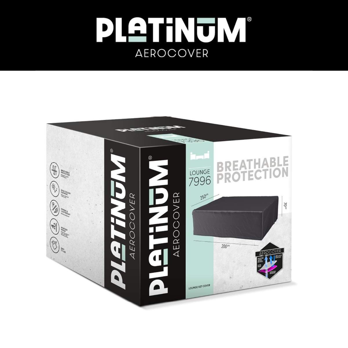 Beau&Co Outdoor Seating Set Aerocover 250 x 200 x70cm high