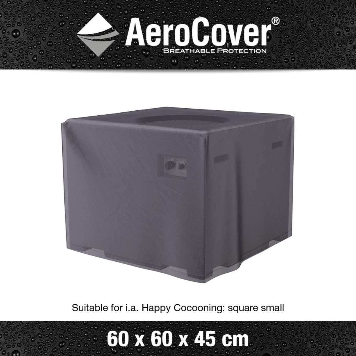 Pacific Lifestyle Firetable Aerocover 60x60x45cm high