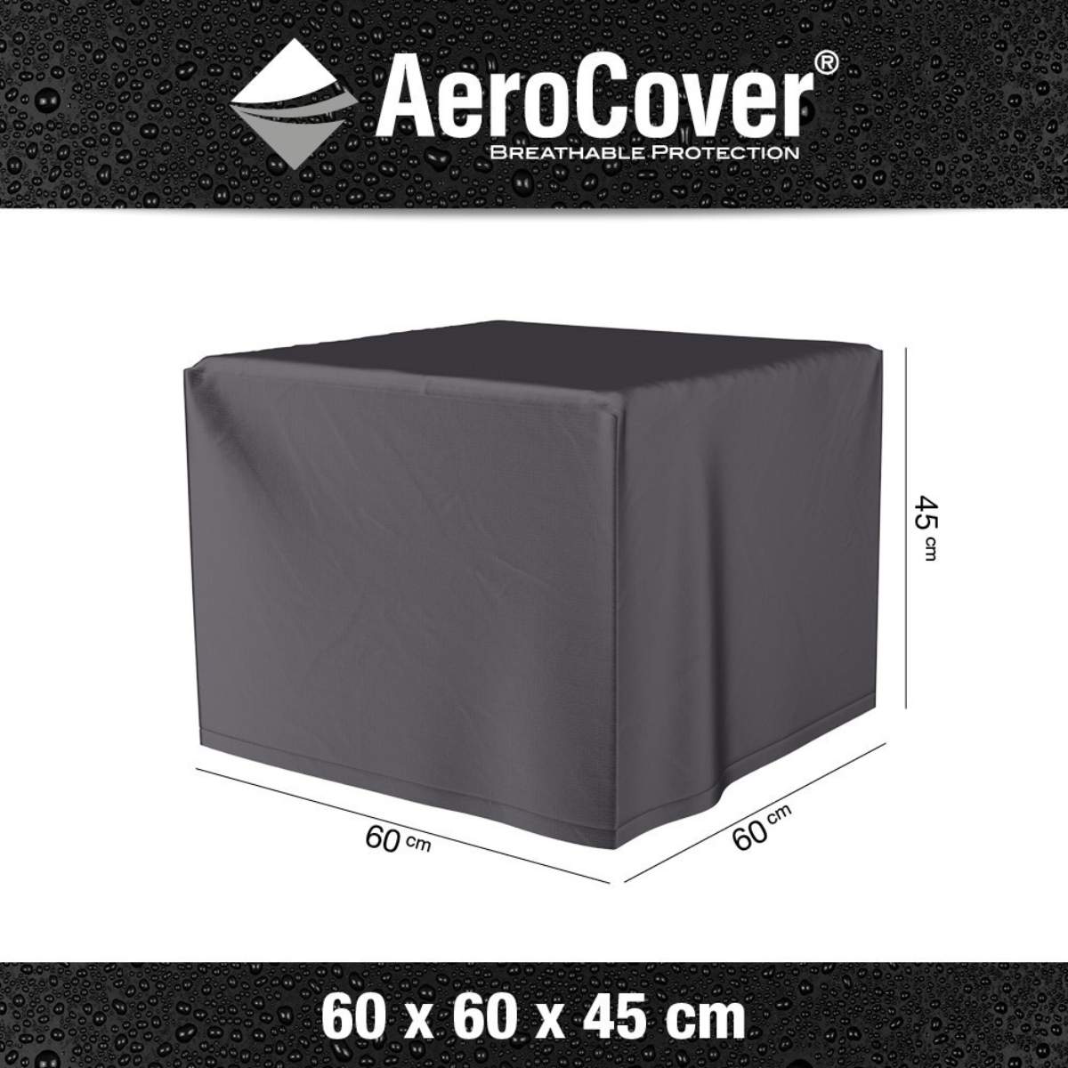 Pacific Lifestyle Firetable Aerocover 60x60x45cm high