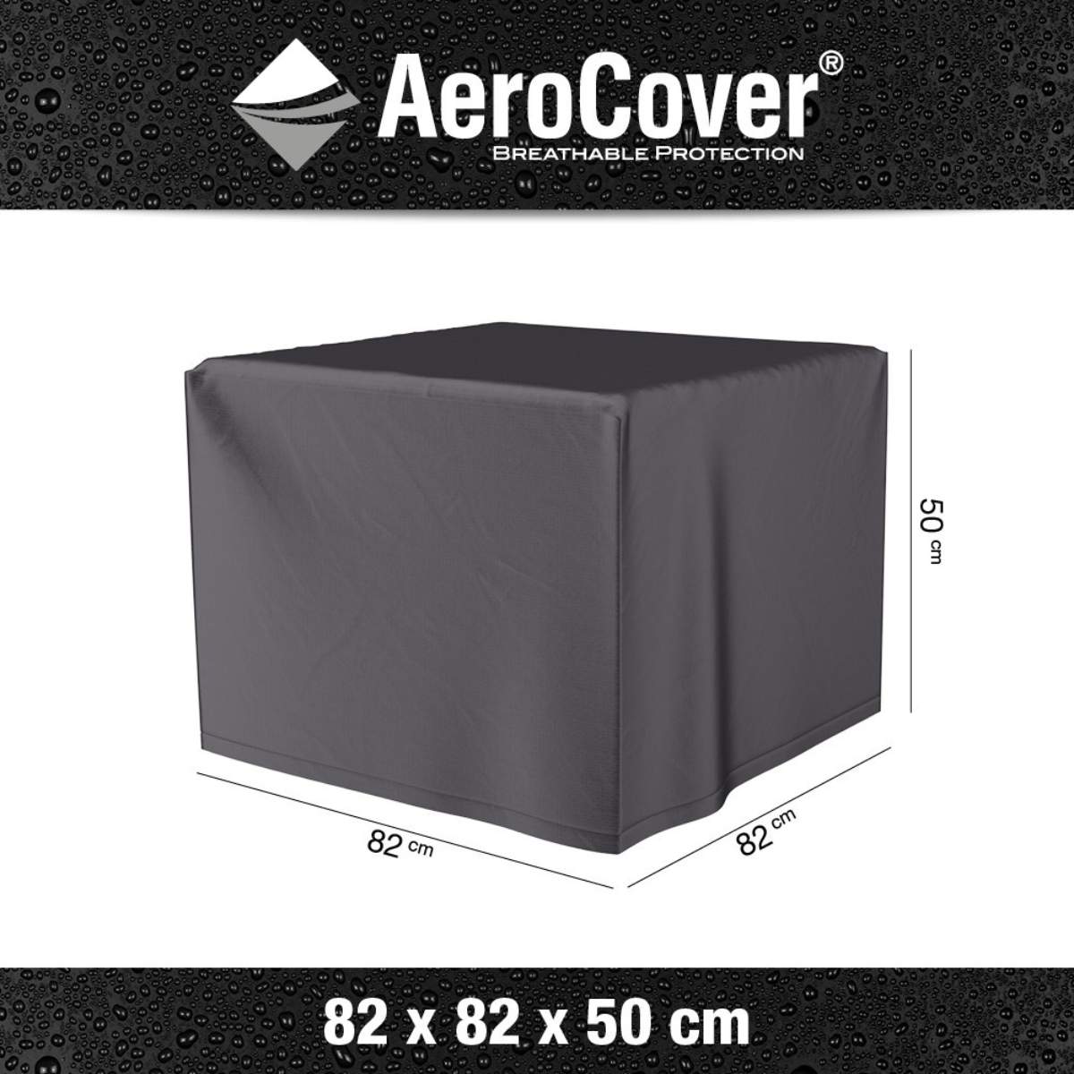 Beau&Co Firetable Aerocover 82x82x50cm high