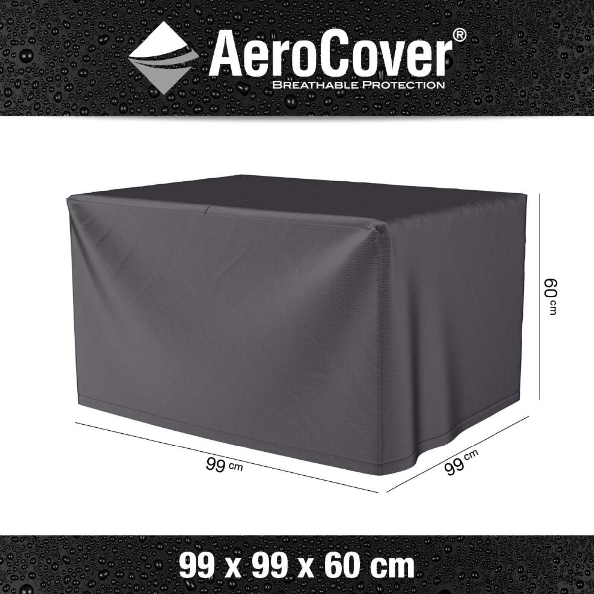 Beau&Co Firetable Aerocover 99x99x60cm high