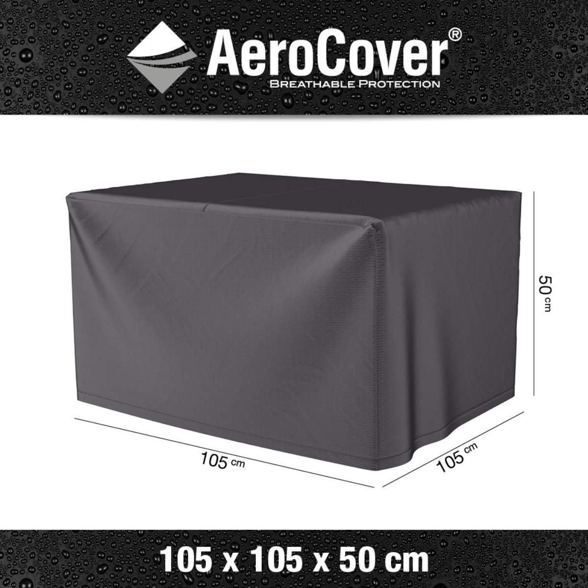 Pacific Lifestyle Firetable Aerocover 105x105x50cm high
