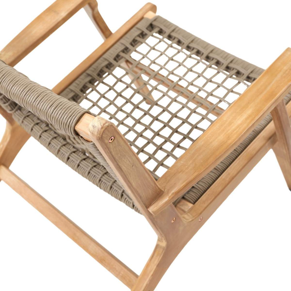 Beau&Co Sesto Outdoor Chair and Hocker Set