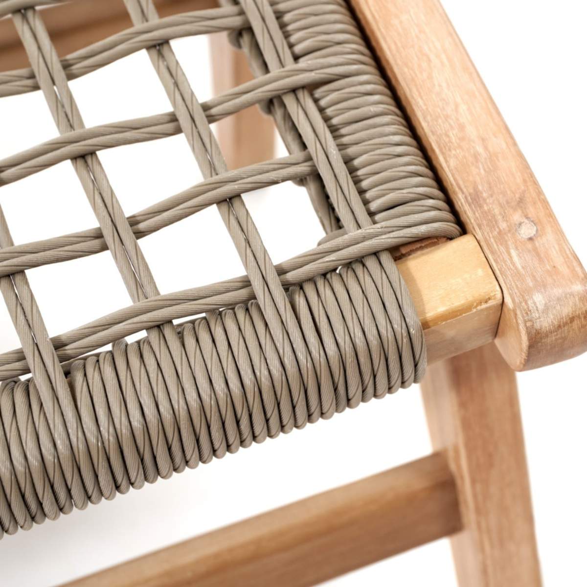 Beau&Co Sesto Outdoor Chair and Hocker Set