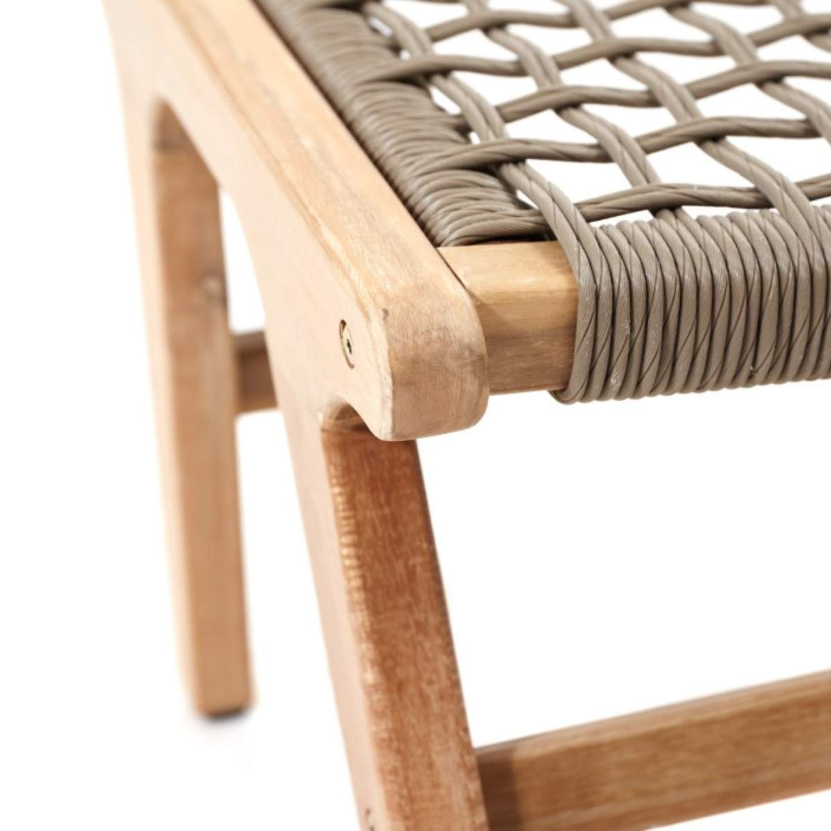 Beau&Co Sesto Outdoor Chair and Hocker Set