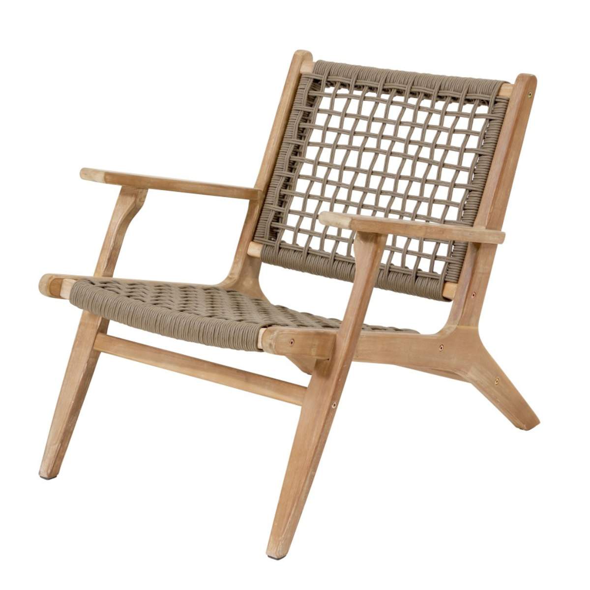 Beau&Co Sesto Outdoor Chair and Hocker Set