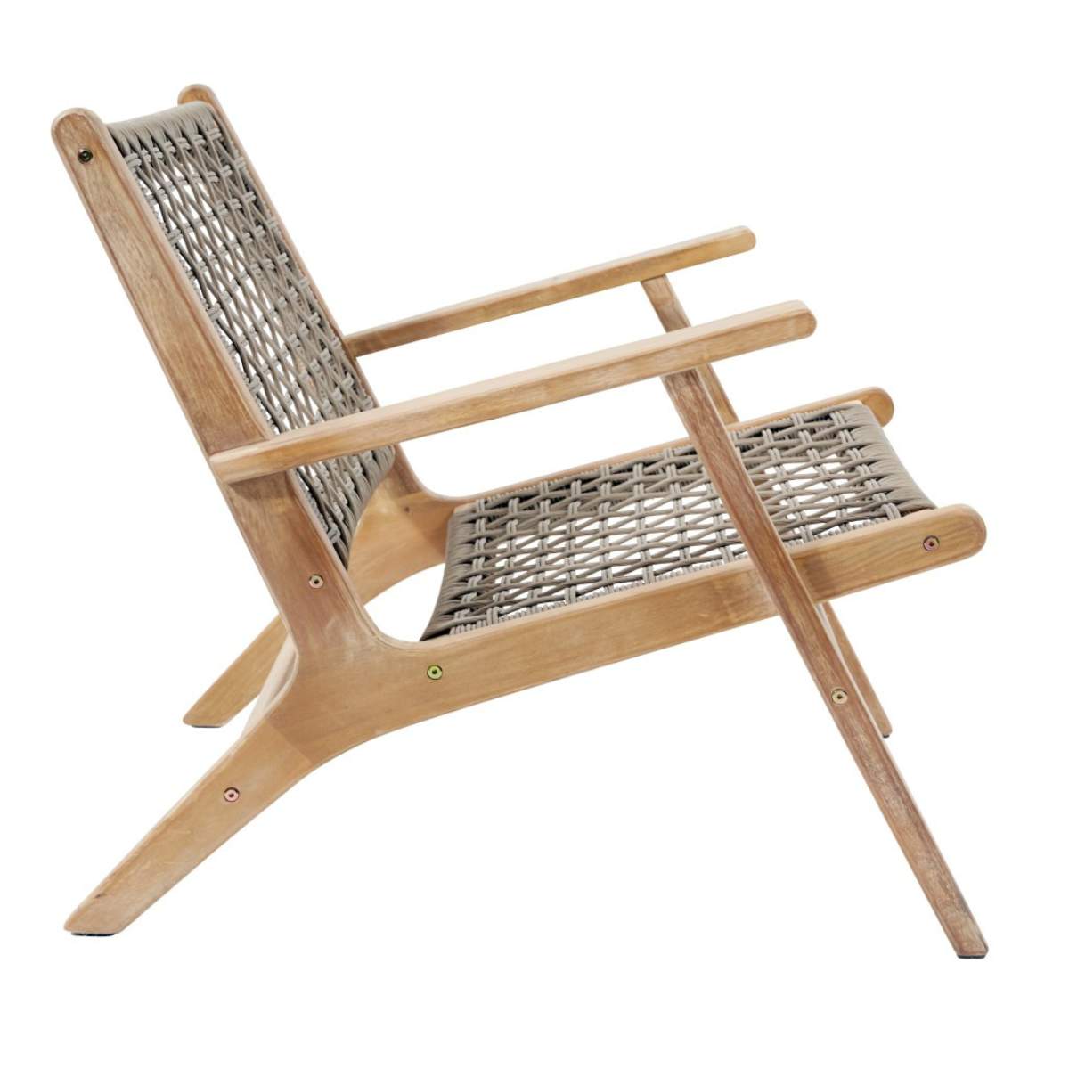 Beau&Co Sesto Outdoor Chair and Hocker Set