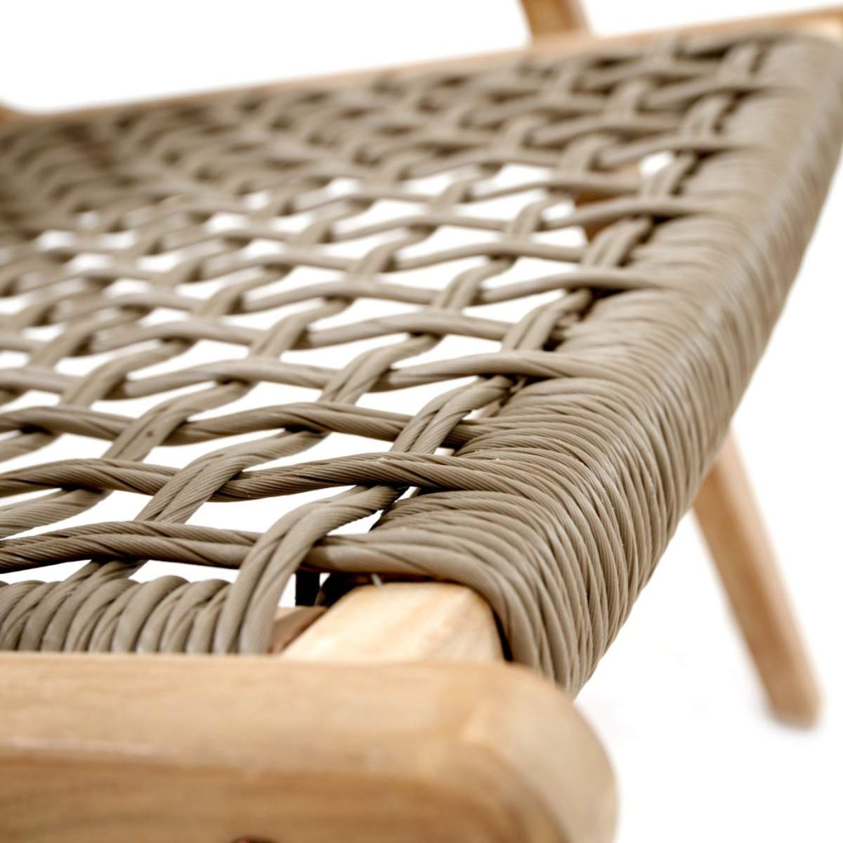 Beau&Co Sesto Outdoor Chair and Hocker Set