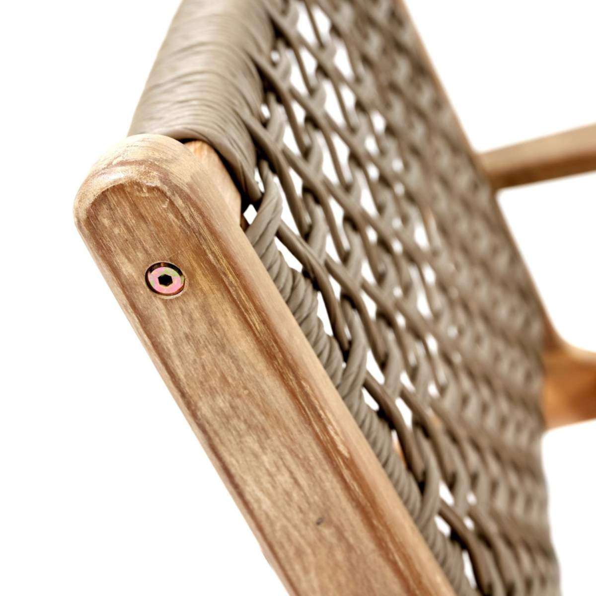 Beau&Co Sesto Outdoor Chair and Hocker Set