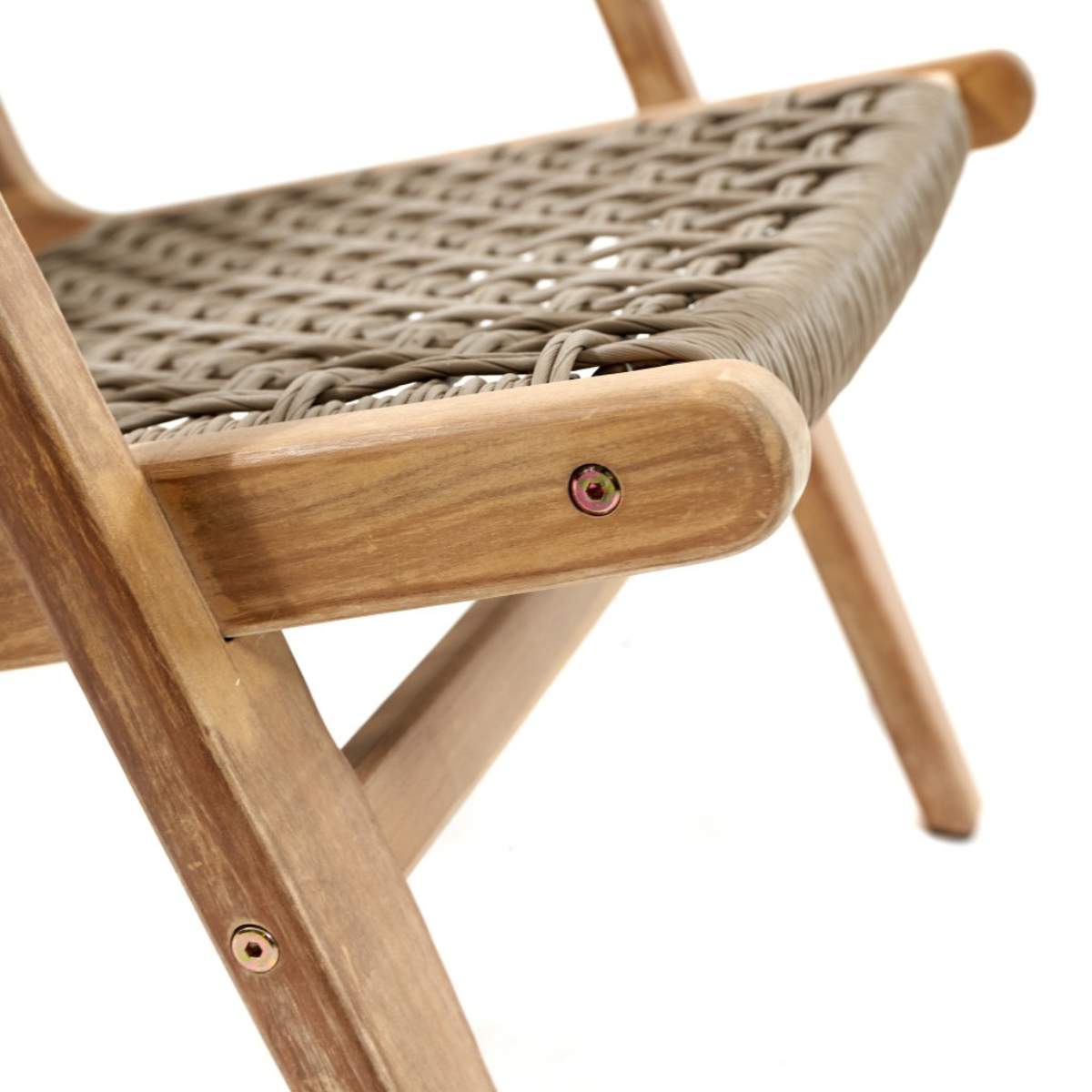 Beau&Co Sesto Outdoor Chair and Hocker Set