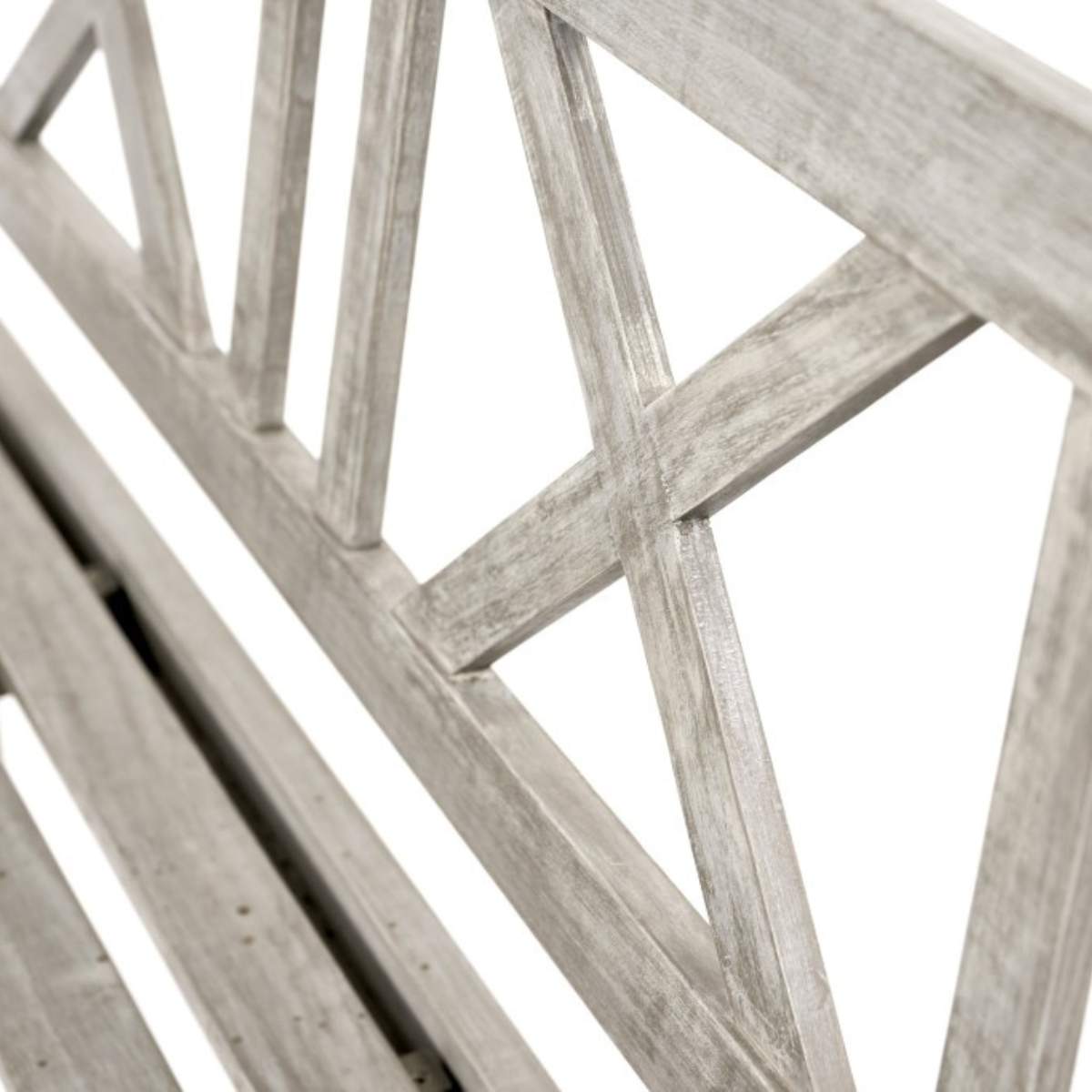 Beau&Co Cambridge Antique Grey Outdoor 2 Seater Bench