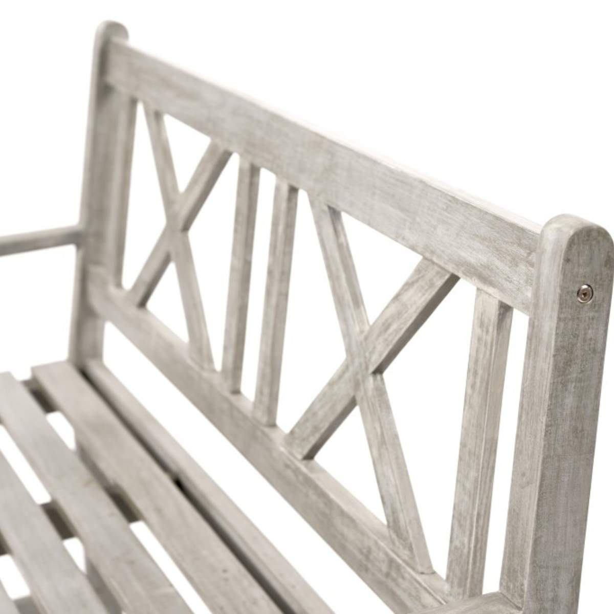 Beau&Co Cambridge Antique Grey Outdoor 2 Seater Bench