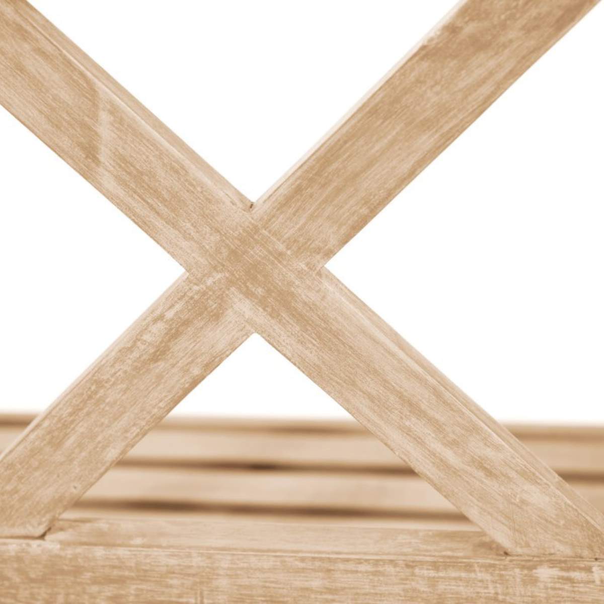 Beau&Co Cambridge Light Teak Outdoor 2 Seater Bench