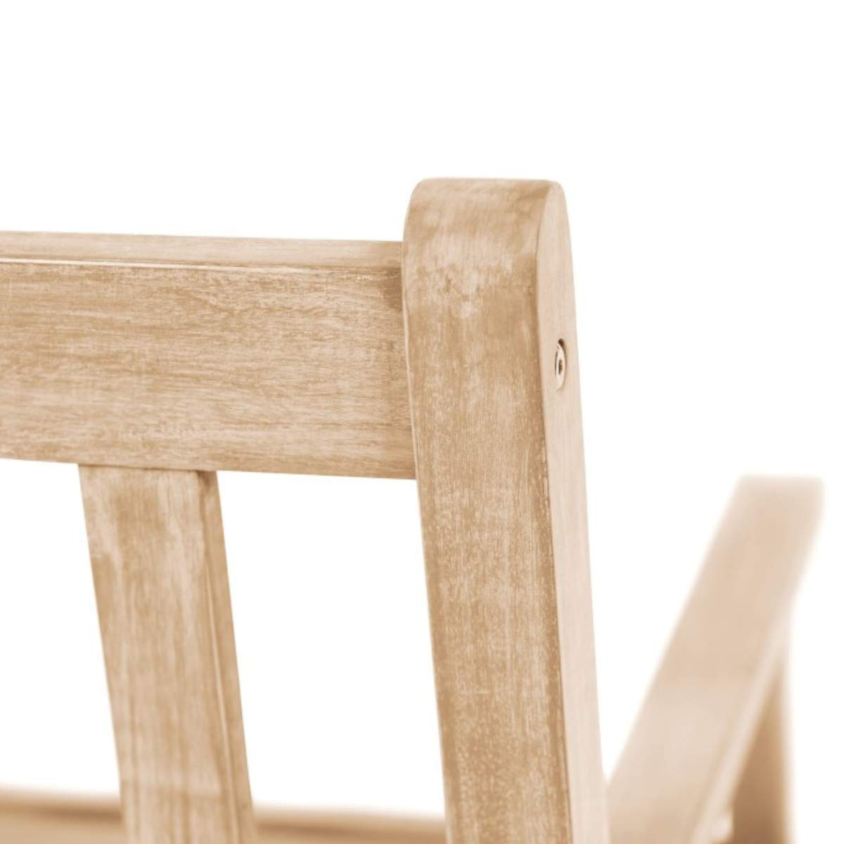 Beau&Co Cambridge Light Teak Outdoor 2 Seater Bench