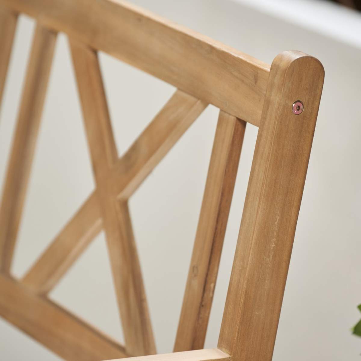 Beau&Co Cambridge Light Teak Outdoor 2 Seater Bench