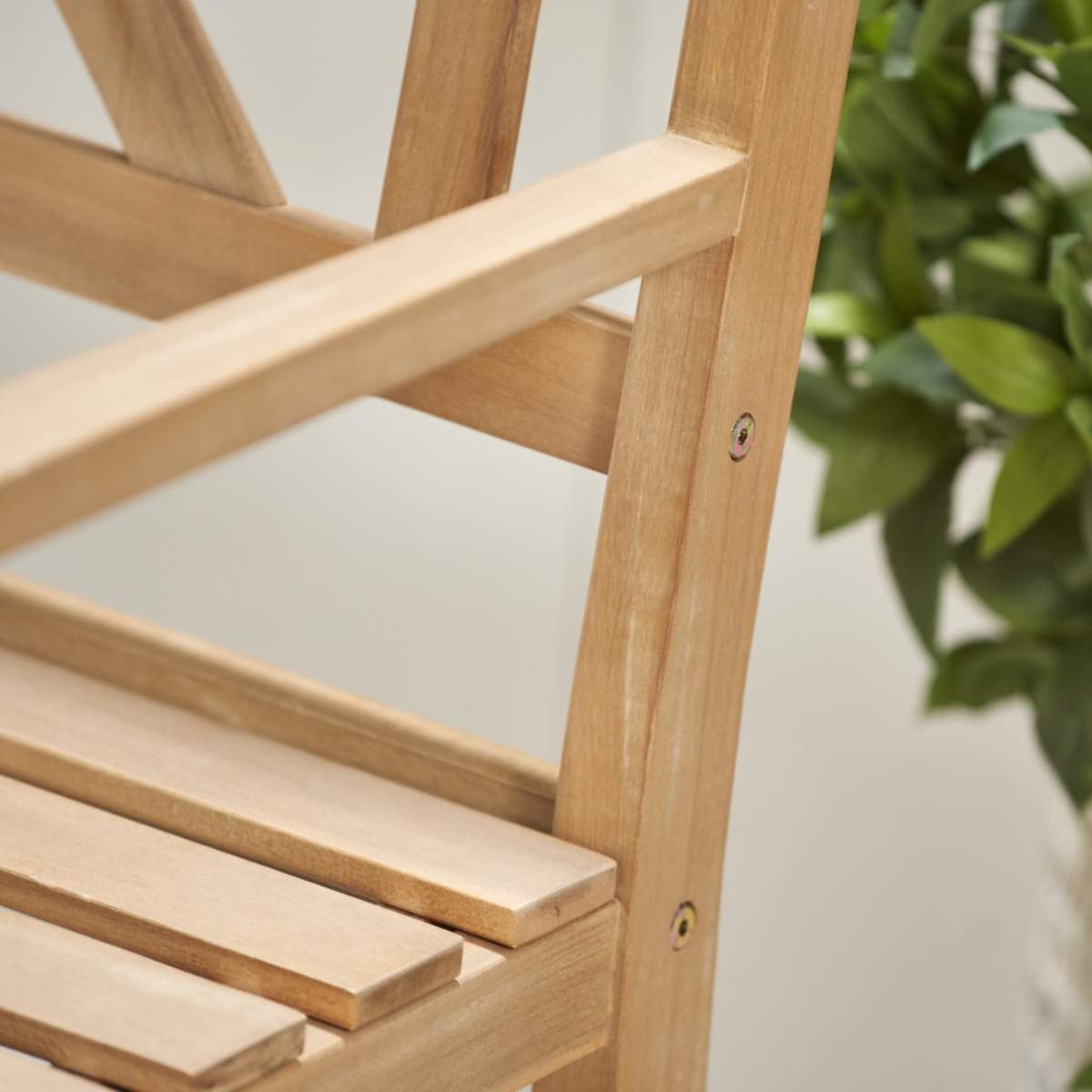 Beau&Co Cambridge Light Teak Outdoor 2 Seater Bench