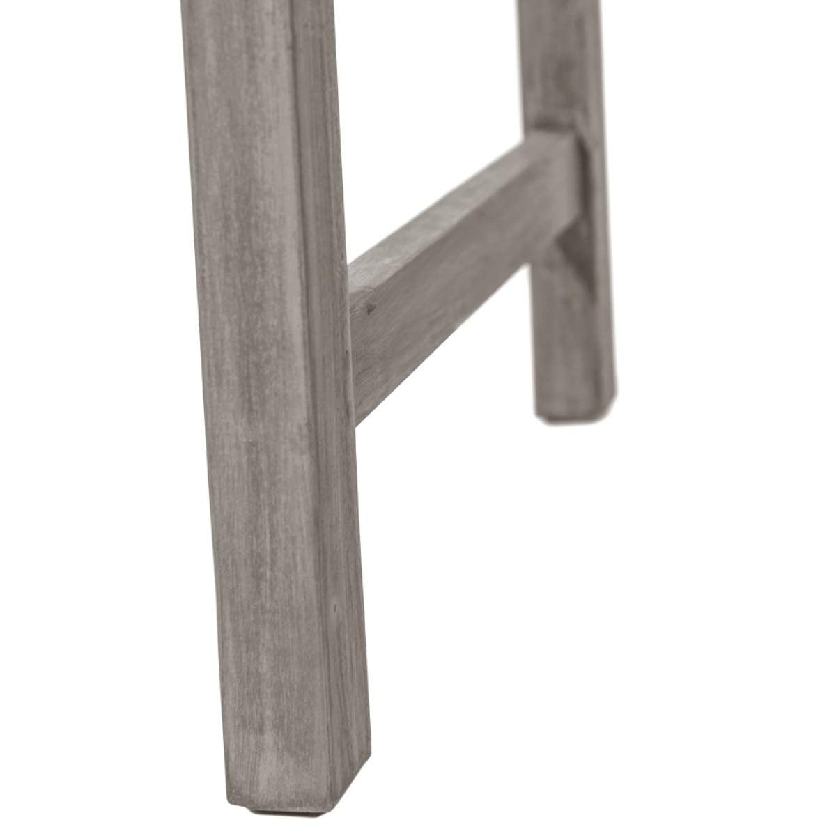 Beau&Co Cambridge Antique Grey Outdoor 3 Seater Acacia Wood Bench