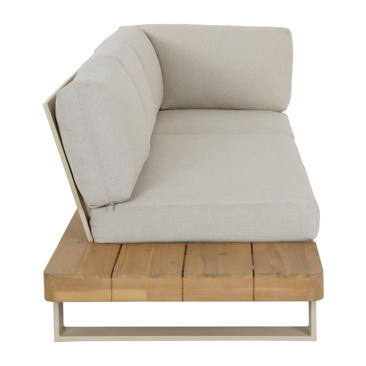 Pacific Lifestyle Osaka Latte Outdoor Corner Seating Set