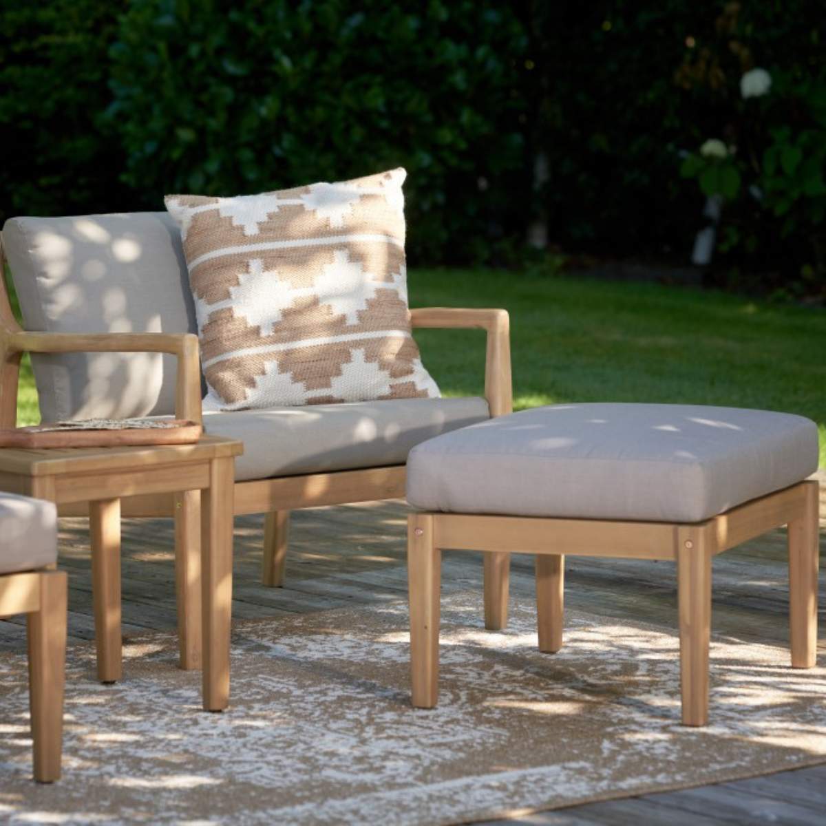 Beau&Co Malta Outdoor Hocker Set