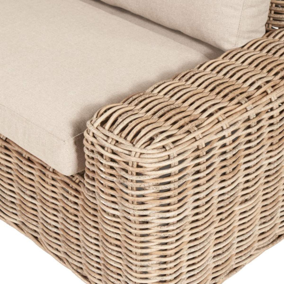 Beau&Co Como Natural Antique Outdoor Seating Set