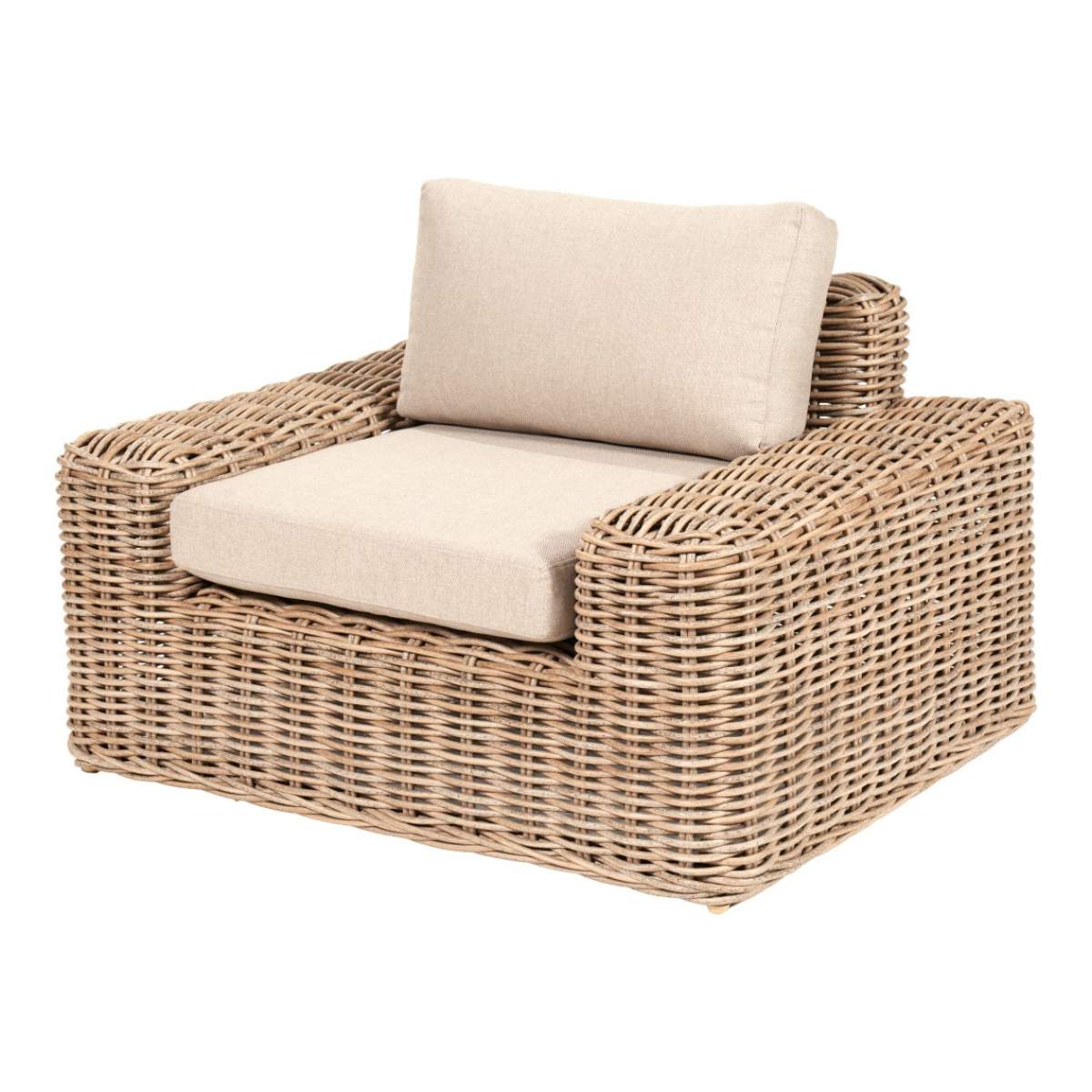 Beau&Co Como Natural Antique Outdoor Seating Set