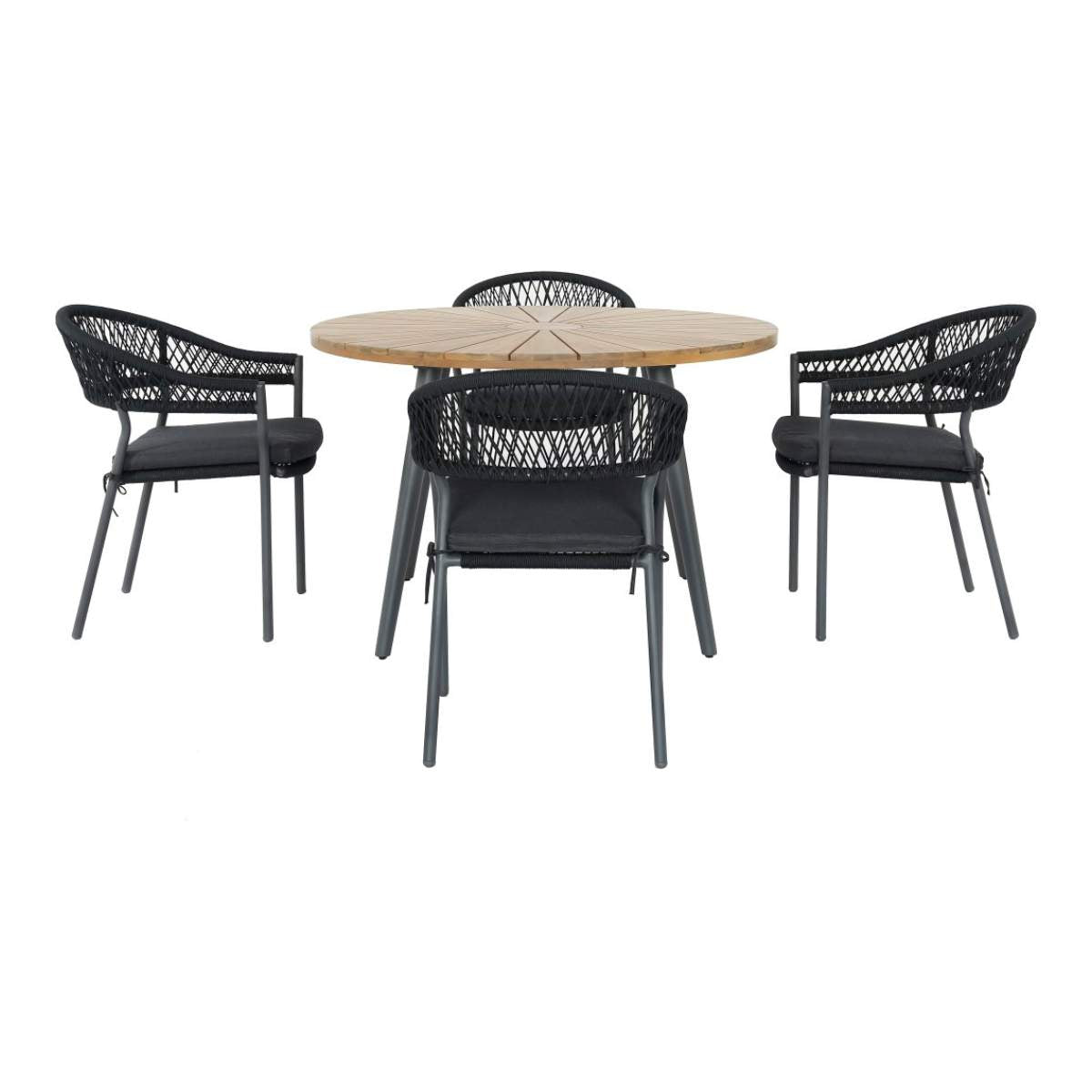 Pacific Lifestyle Bazel Outdoor 4 Seater Dining Set