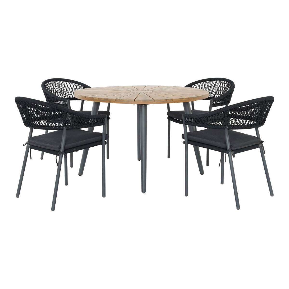 Pacific Lifestyle Bazel Outdoor 4 Seater Dining Set
