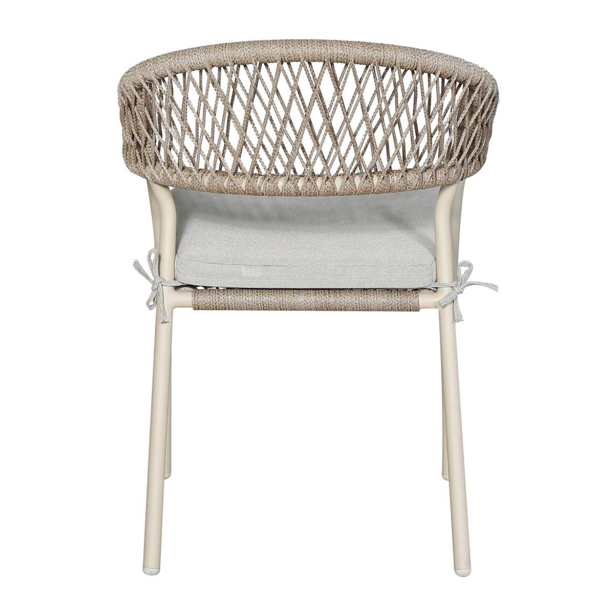 Beau&Co Osaka Latte Outdoor 6 Seater Dining Set