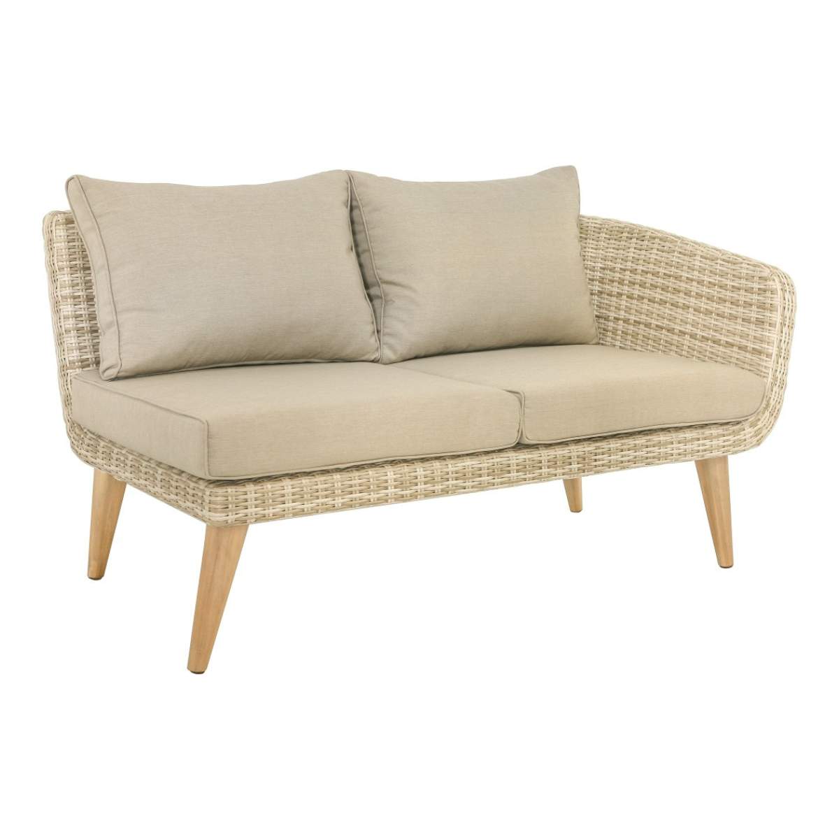 Beau&Co Cabon Outdoor Corner Seating Set