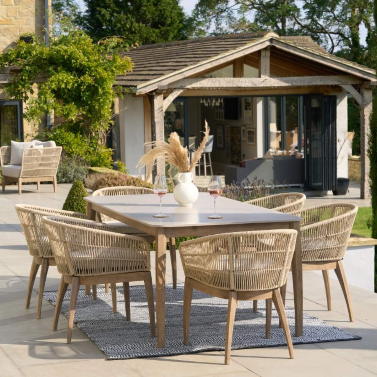 Beau&Co Moeven Outdoor 6 Seater Dining Set
