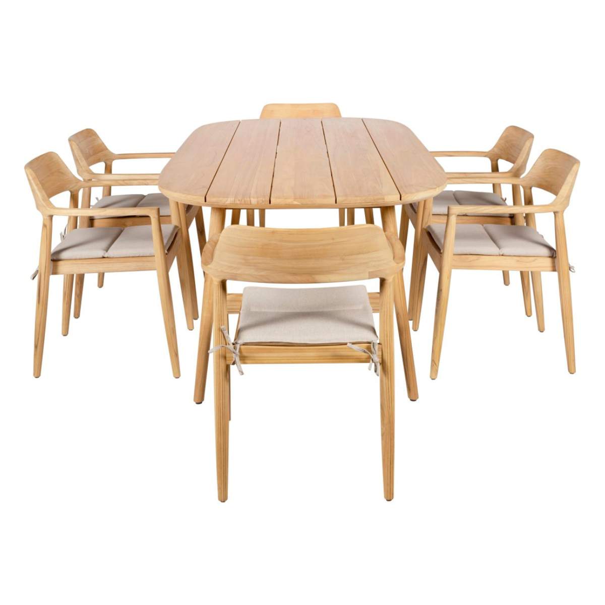Beau&Co Salita Outdoor 6 Seater Dining Set