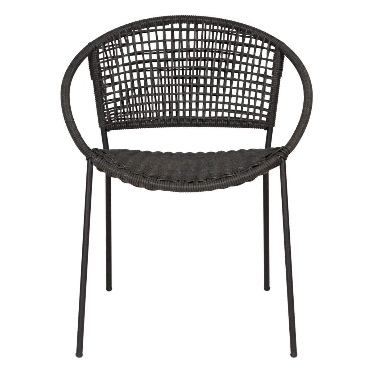 Beau&Co Dakota Black Outdoor Bistro Set