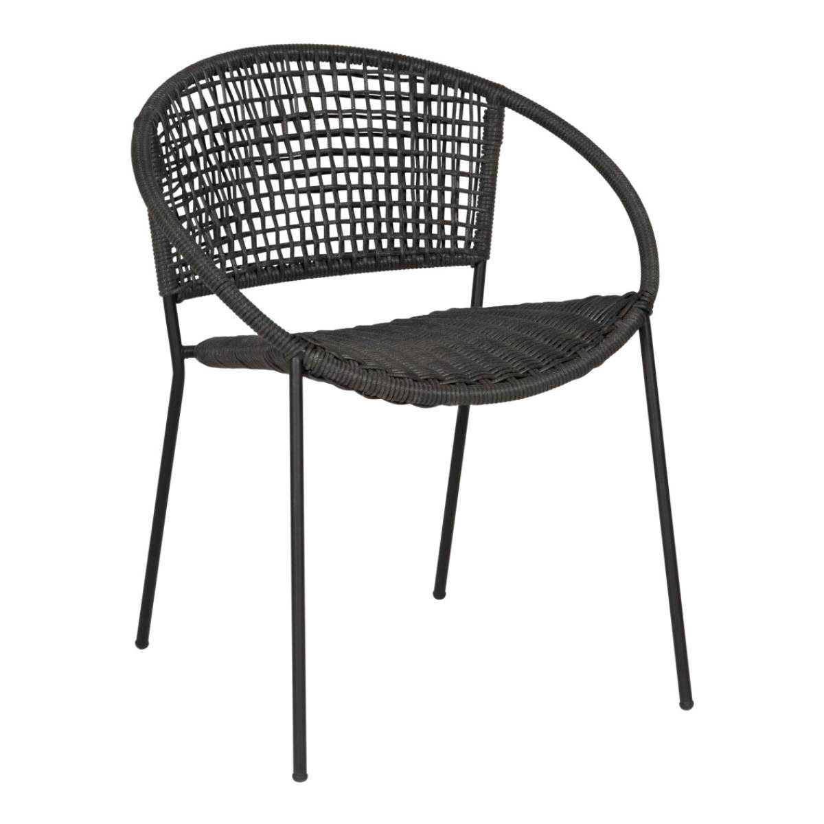 Beau&Co Dakota Black Outdoor Bistro Set