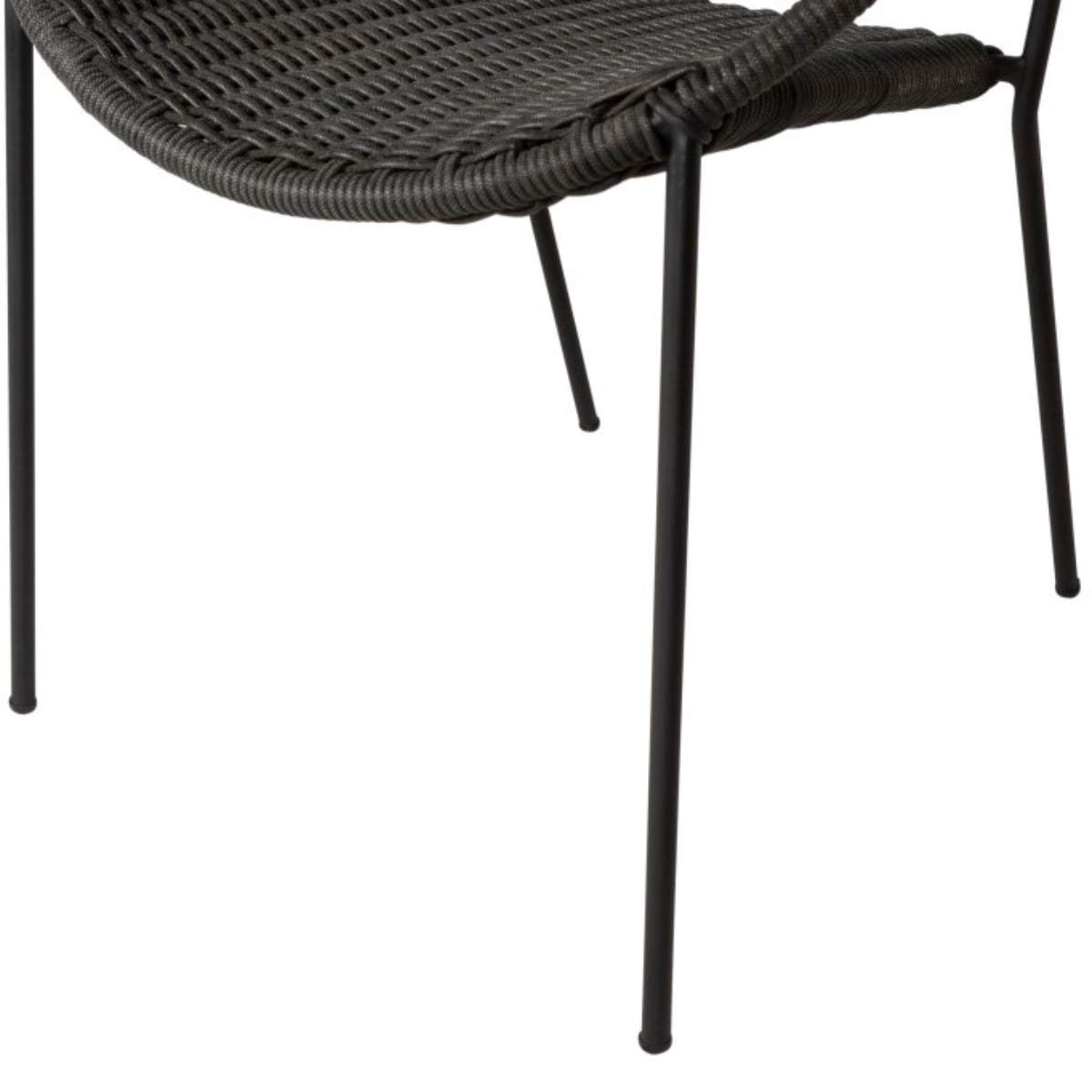 Beau&Co Dakota Black Outdoor Bistro Set