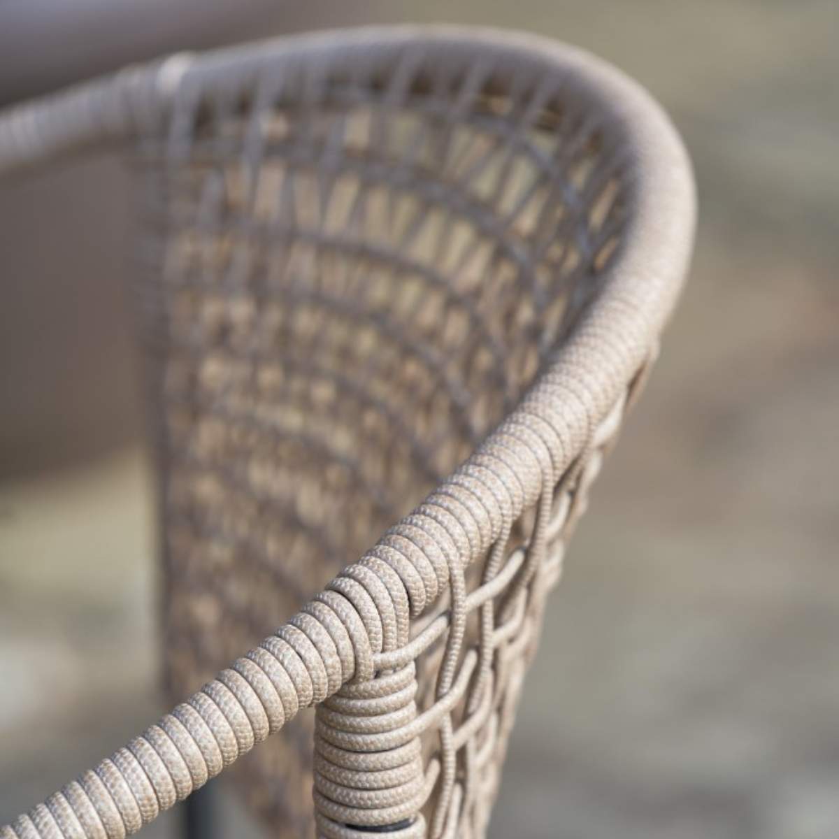 Beau&Co Dakota Natural Wheat Outdoor Bistro Set