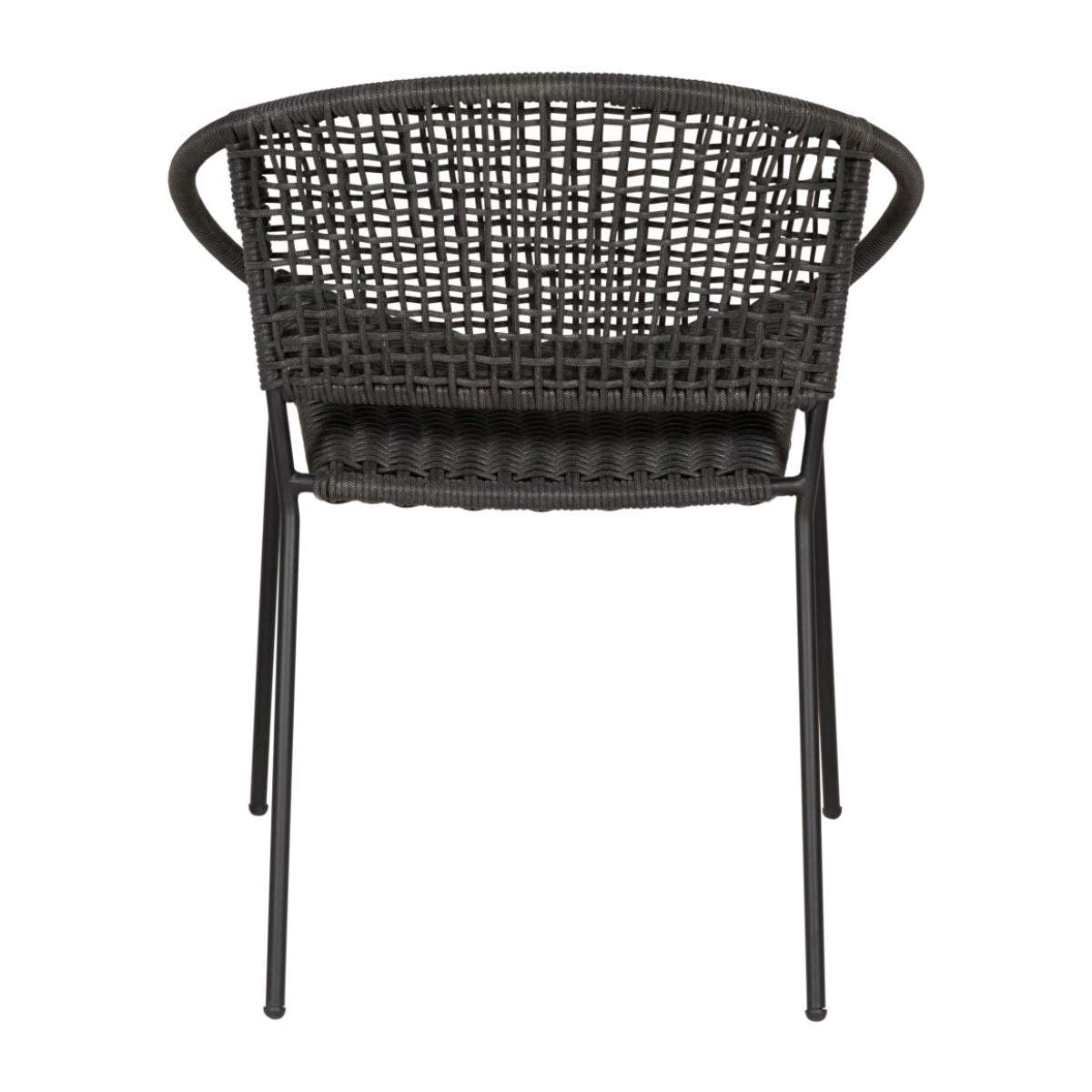 Beau&Co Dakota Black Outdoor 4 Seater Dining Set