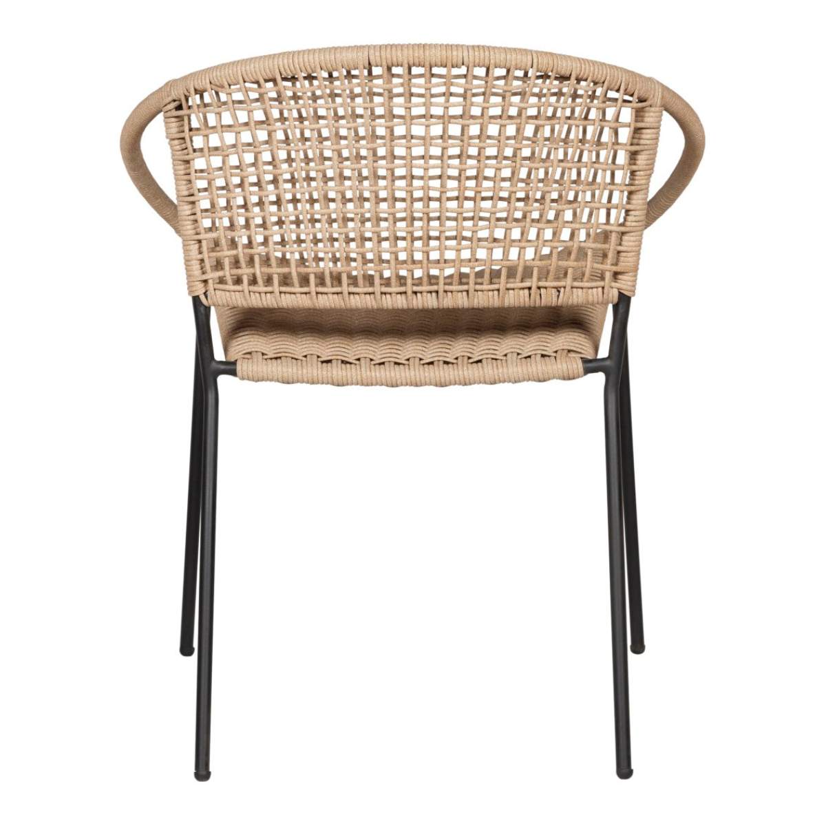 Beau&Co Dakota Natural Wheat Outdoor 4 Seater Dining Set