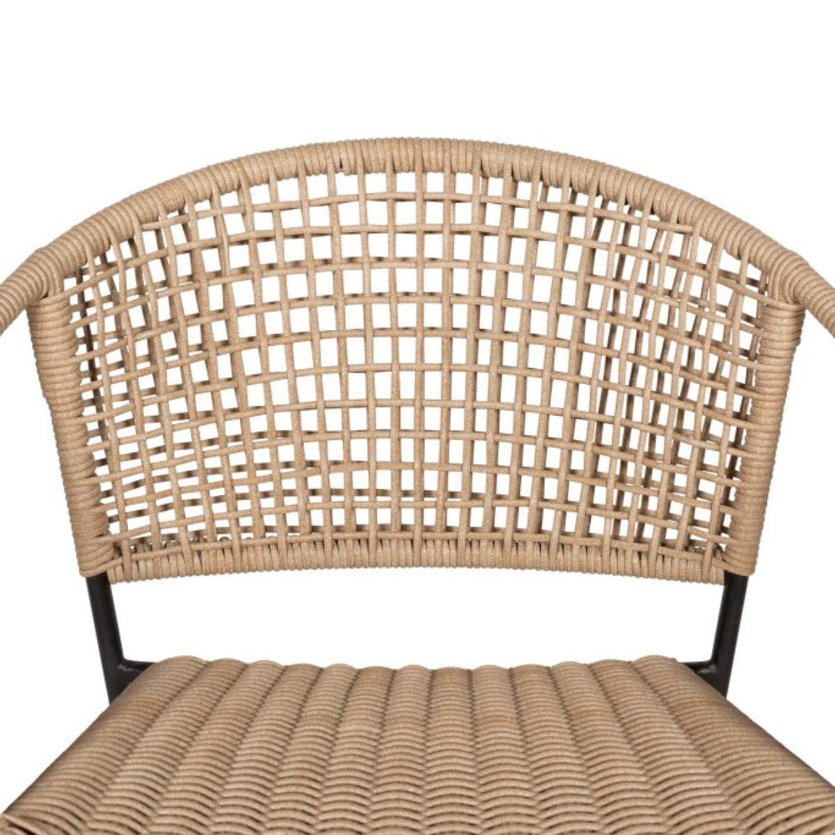 Beau&Co Dakota Natural Wheat Outdoor 4 Seater Dining Set