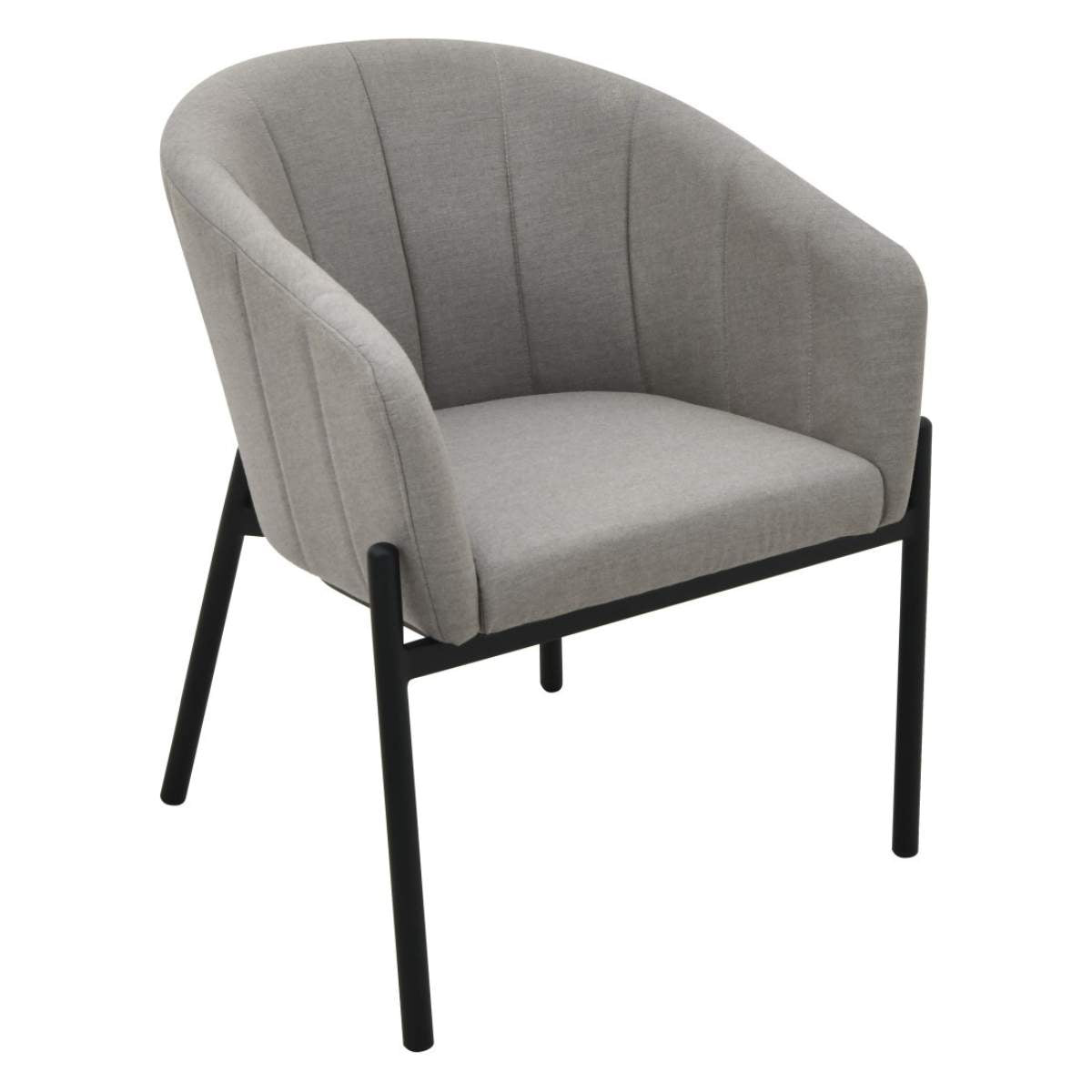 Beau&Co Nevada Putty Outdoor 4 Seater Round Dining Set