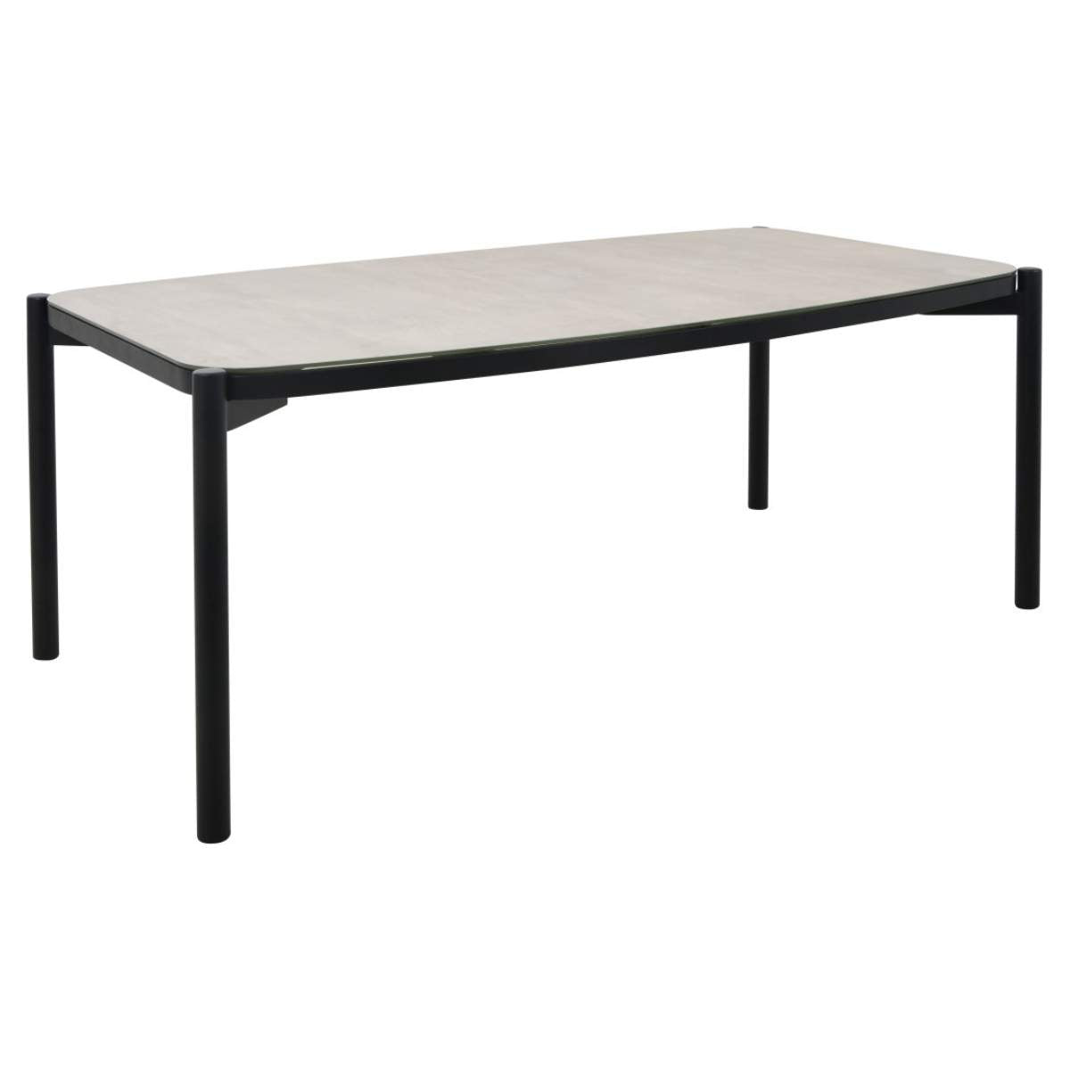 Beau&Co Nevada Putty Outdoor 6 Seater Dining Set