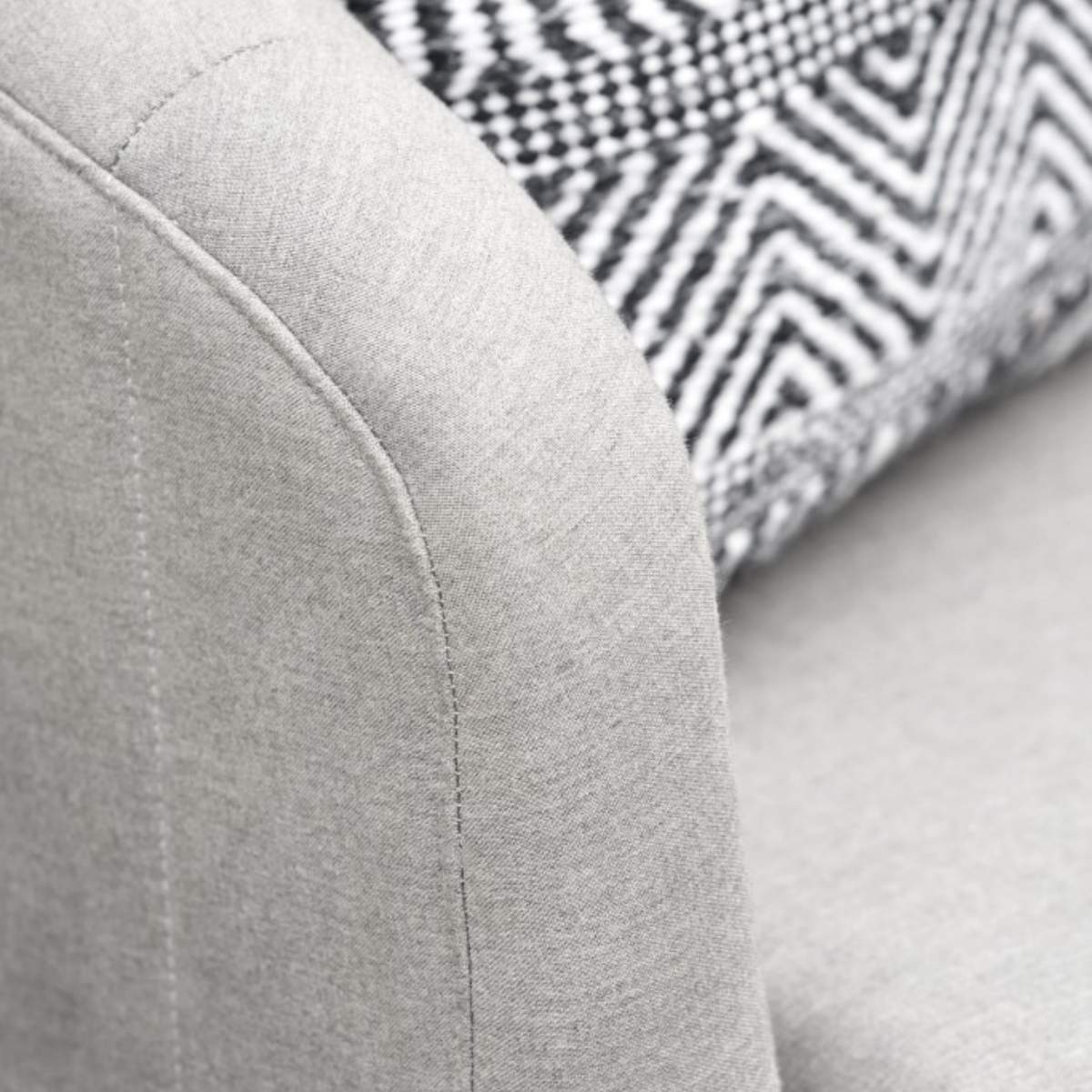 Beau&Co Nevada Putty Small Outdoor Corner Seating Set with Coffee Table and Footstools