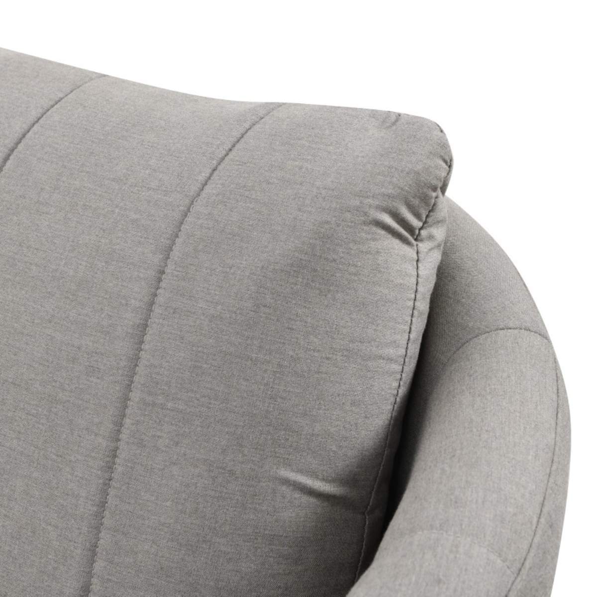 Beau&Co Nevada Putty Small Outdoor Corner Seating Set with Coffee Table and Footstools