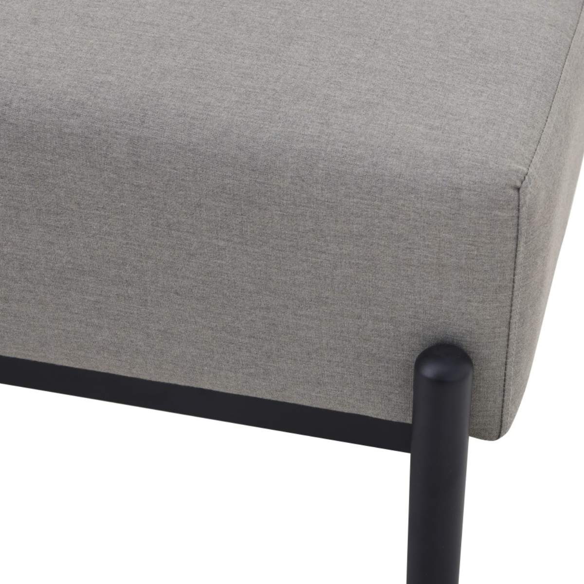 Beau&Co Nevada Putty Small Outdoor Corner Seating Set with Coffee Table and Footstools