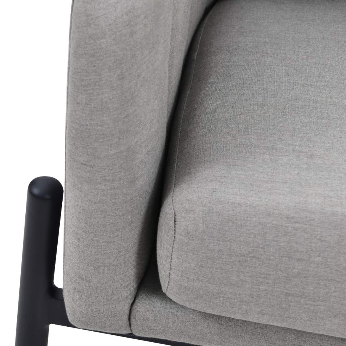 Beau&Co Nevada Putty Large Outdoor Corner Seating Set with Adjustable Table