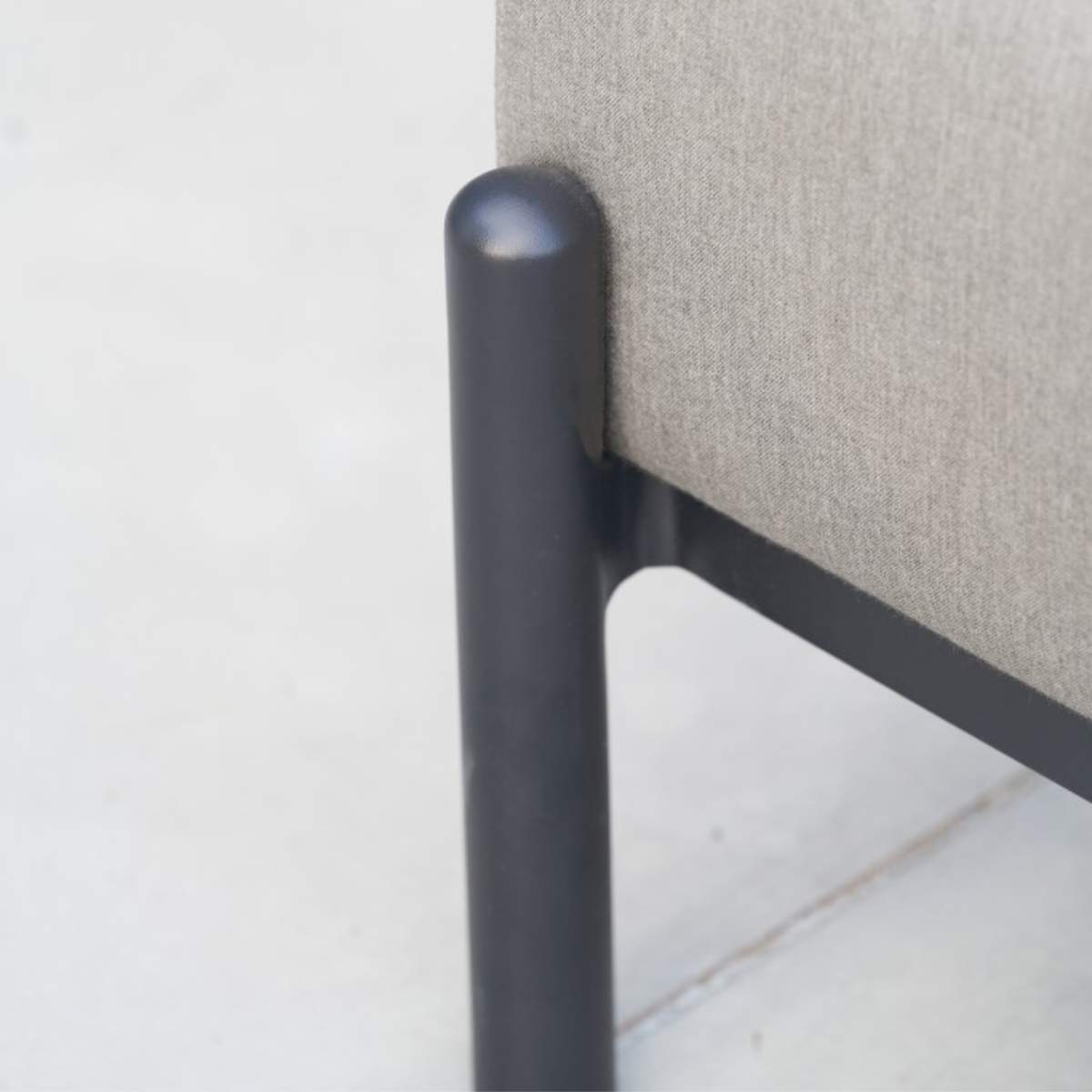 Beau&Co Nevada Putty Large Outdoor Corner Seating Set with Adjustable Table